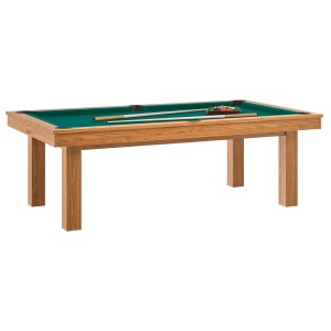 Rene-Pierre - Table de billard Lafite Noyer drap vert
