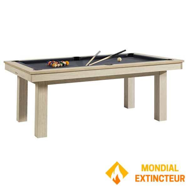 Rene-Pierre - Table de billard Lafite Oslo Drap gris