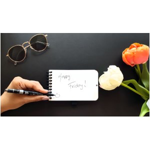 Whynote - Bloc-notes  effaçable Bulldog français