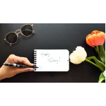 Whynote - Bloc-notes  effaçable - zèbre