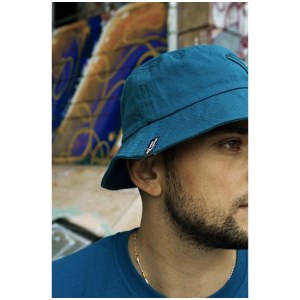 Rugby Division - Bob 100% coton Canva bleu pétrole