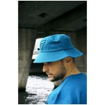 Rugby Division - Bob 100% coton Canva bleu pétrole