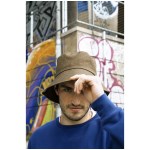 Rugby Division - Bob 100% coton Multi Sign Kaki/Melon