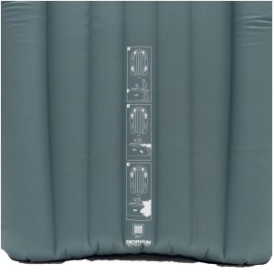 Decathlon - Bodyboard gonflable  DISCOVERY TANDEM GRIS BLEU 