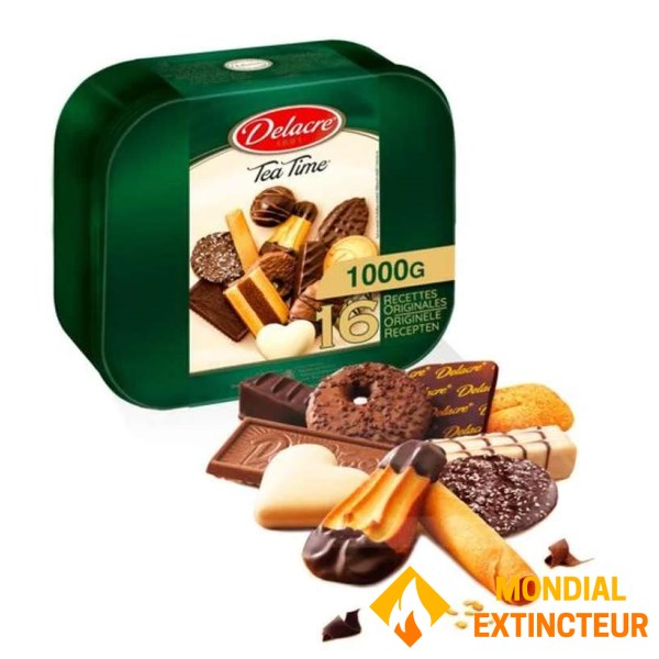 Autres Marques - Boite de biscuits Tea Time - 1 kg