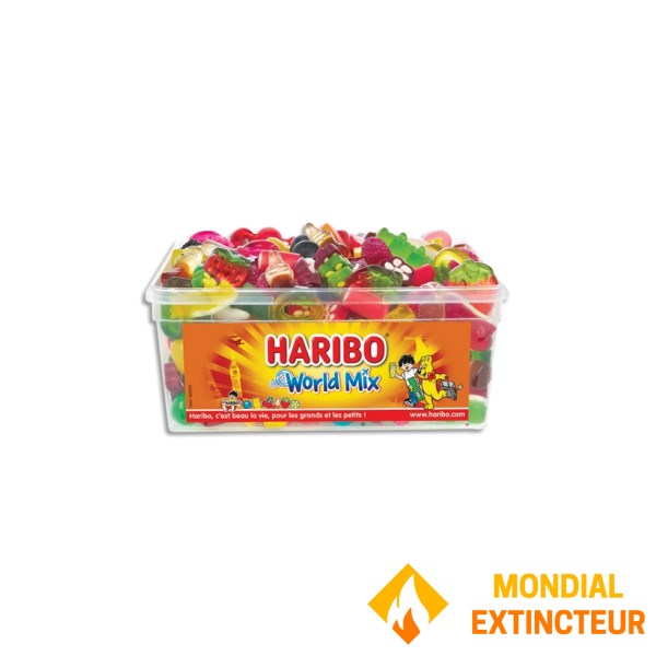 Haribo - Boite de bonbons World Mix - 900 g