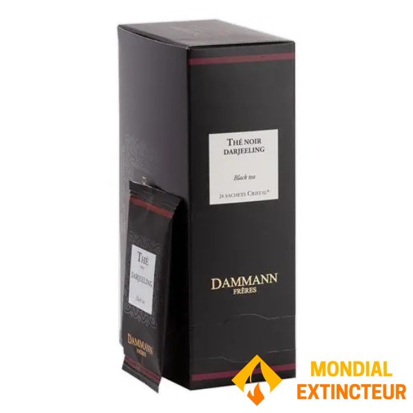 Dammann - Boite thés Darjeeling Bio - Thé noir - 24 sachets