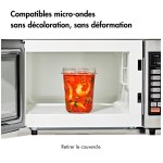 Oxo - Boites de conservation X2 Twist & Stack 900 ml