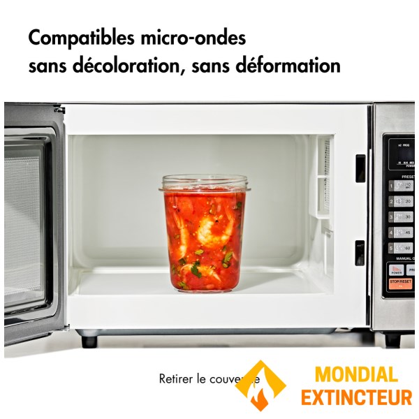 Oxo - Boites de conservation X2 Twist & Stack 900 ml