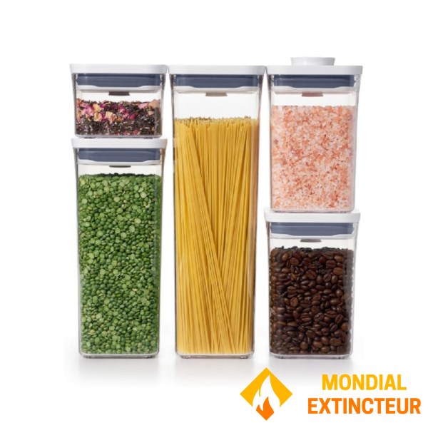 Oxo - Boites conservations X5 Pop empilable
