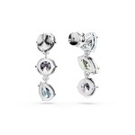 Swarovski - Boucles d’oreilles Gema asymétrique Multicolores