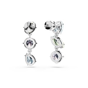Swarovski - Boucles d’oreilles Gema asymétrique Multicolores