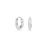 Swarovski - Boucles d’oreilles Matrix anneaux, Blanches,