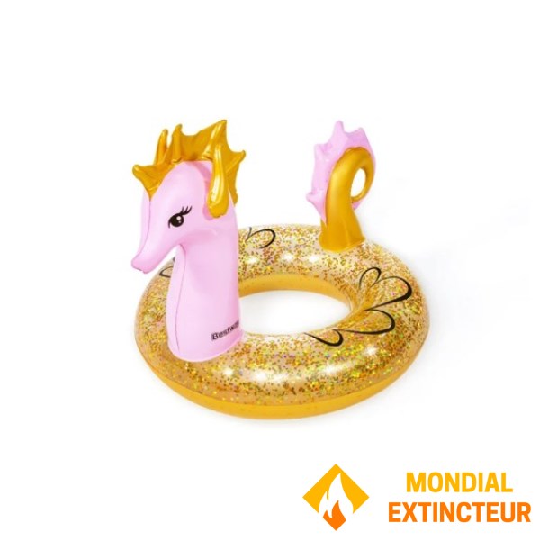 Bestway - Bouée Hippocampe Glitter 104 cm