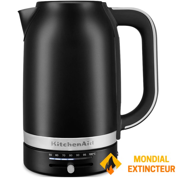 KitchenAid - Bouilloire 1.7 L Température réglable - noir mat
