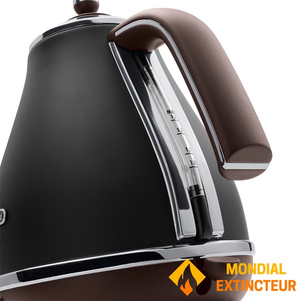Delonghi - Bouilloire électrique Icona vintage noir