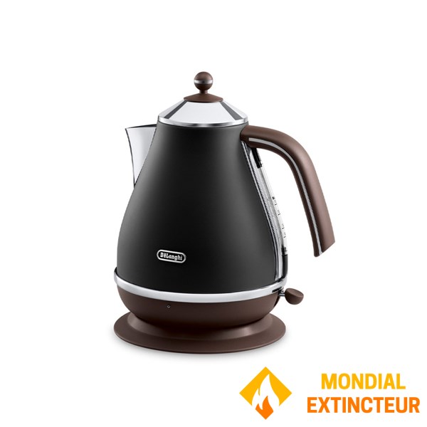 Delonghi - Bouilloire électrique Icona vintage noir