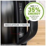 Moulinex - Bouilloire électrique Subito inox noir