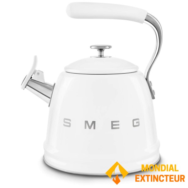 Smeg - Bouilloire Sifflante - Blanc