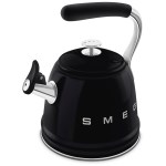 Smeg - Bouilloire Sifflante - Noir