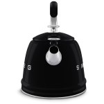 Smeg - Bouilloire Sifflante - Noir