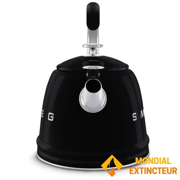 Smeg - Bouilloire Sifflante - Noir