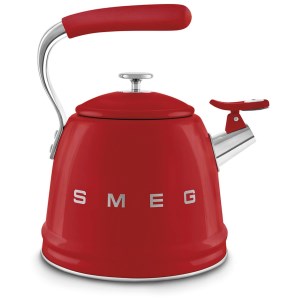 Smeg - Bouilloire Sifflante - Rouge