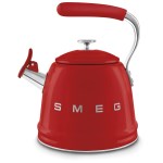 Smeg - Bouilloire Sifflante - Rouge