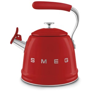 Smeg - Bouilloire Sifflante - Rouge