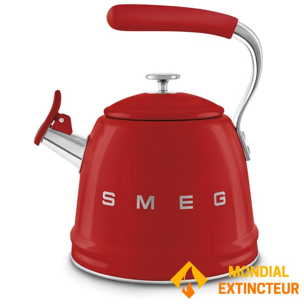 Smeg - Bouilloire Sifflante - Rouge