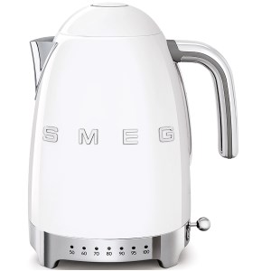 Smeg - Bouilloire thermostatée 1.7 L Années 50 - Blanc