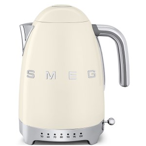 Smeg - Bouilloire thermostatée 1.7 L Années 50 - Crème