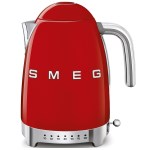 Smeg - Bouilloire thermostatée 1.7 L Années 50 - Rouge