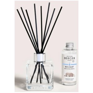 Lampe Berger - Bouquet parfumé Glaçon Caresse de Coton