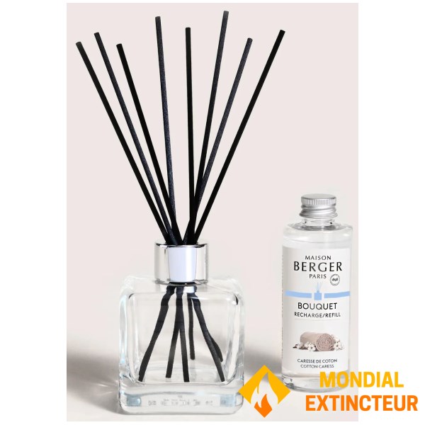 Lampe Berger - Bouquet parfumé Glaçon Caresse de Coton