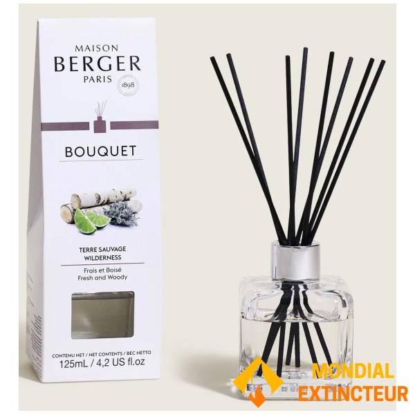 Lampe Berger - Bouquet parfumé Glaçon Terre sauvage
