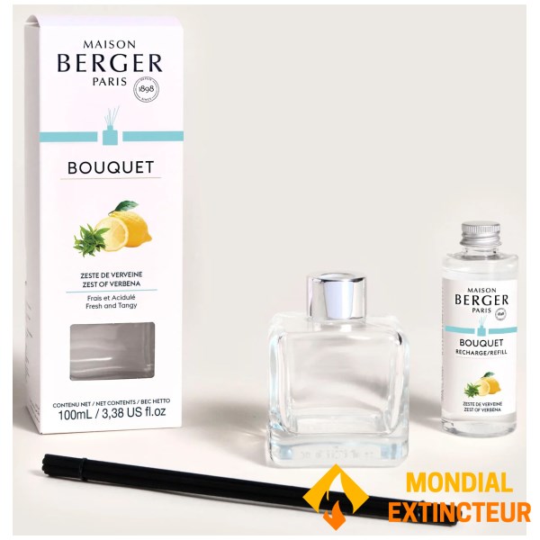 Lampe Berger - Bouquet parfumé Glaçon Zeste Verveine
