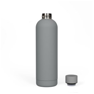 Livoo - Bouteille isotherme 750 mL - Gris