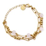 Cacharel - Bracelet Andrea Gold/pink