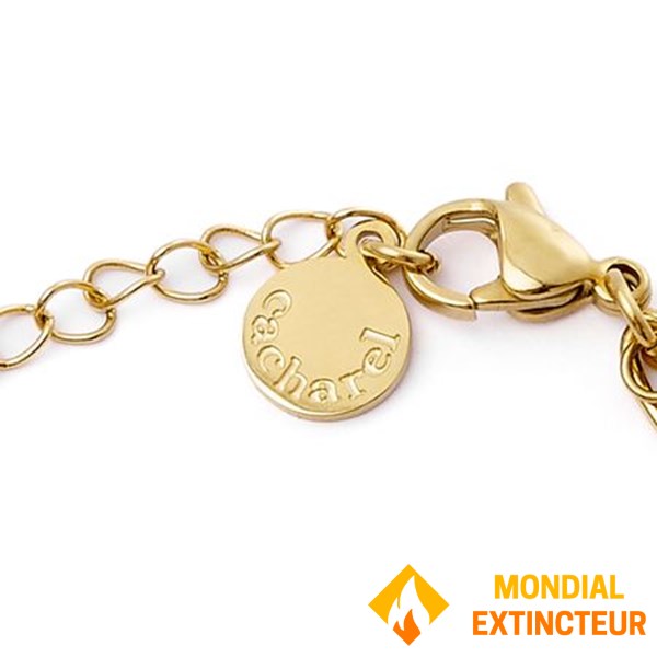 Cacharel - Bracelet Andrea Gold/pink