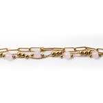 Cacharel - Bracelet Andrea Gold/pink