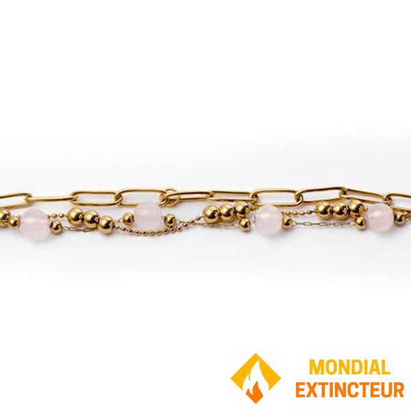 Cacharel - Bracelet Andrea Gold/pink
