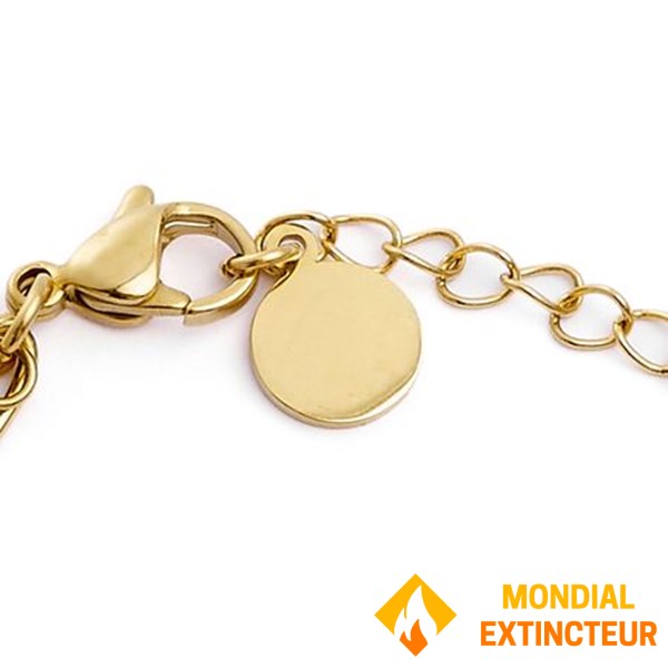 Cacharel - Bracelet Andrea Gold/pink