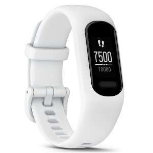 Garmin - Bracelet d’activité vivosmart 5, Blanc, S/M