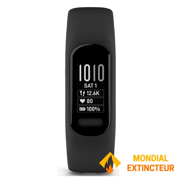 Garmin - Bracelet d’activité Vivosmart 5 L - Noir