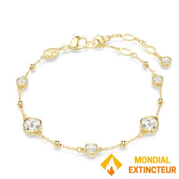 Swarovski - Bracelet Imber rond de ton or