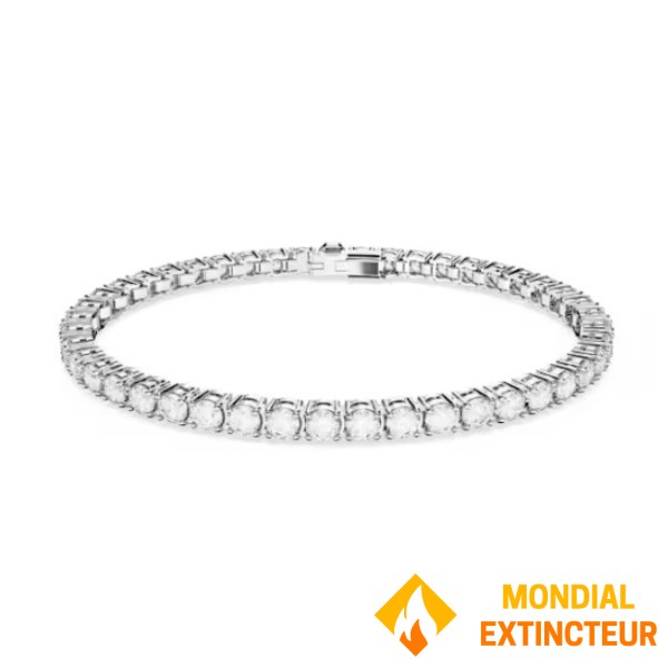 Swarovski - Bracelet Matrix Tennis blanc M