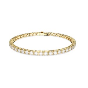 Swarovski - Bracelet Matrix Tennis placage or M