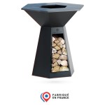 Hexagone - Braséro Festin Epoxy noir 105