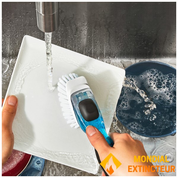 Oxo - Brosse à vaisselle Distributrice de savon